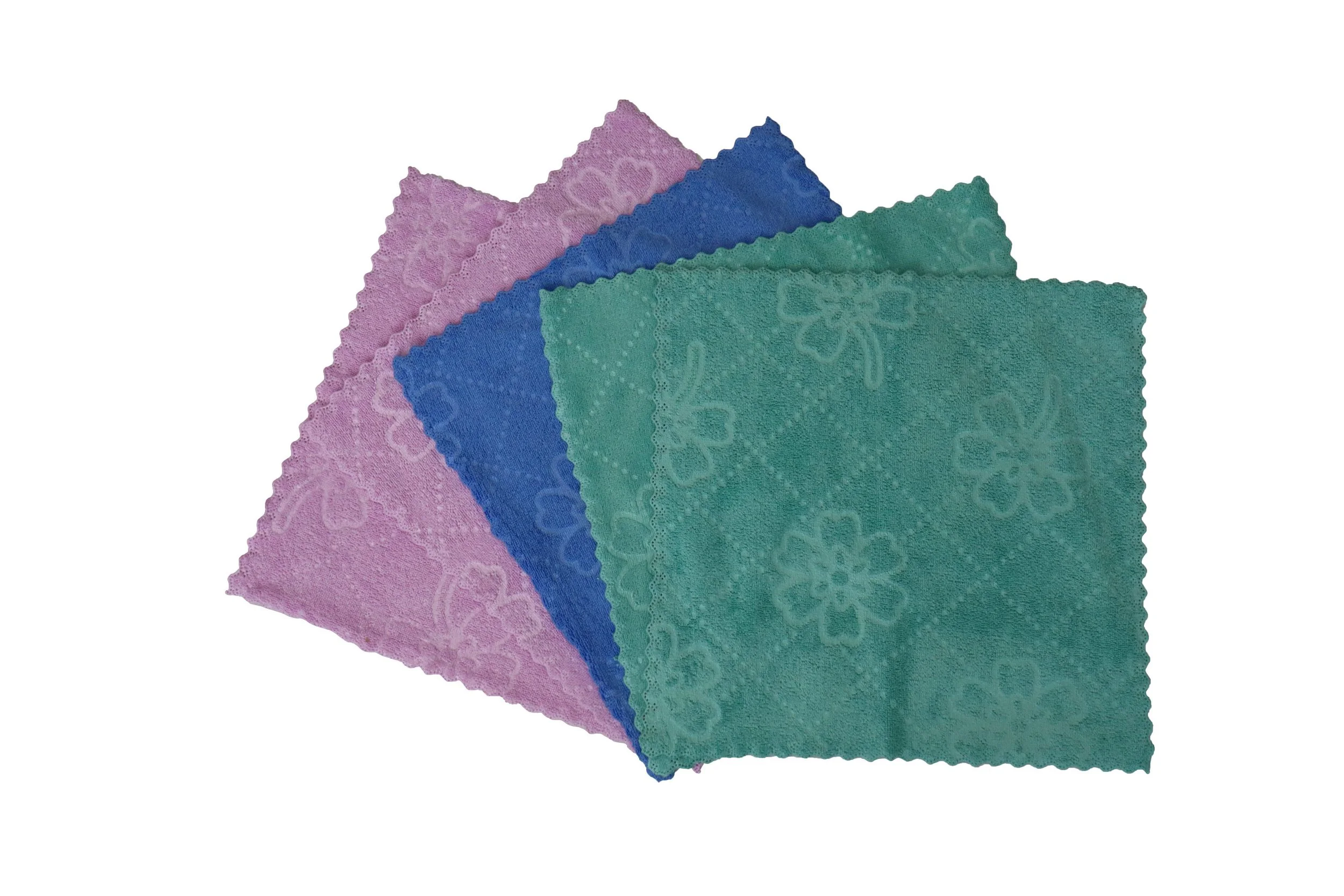 Microfasertücher „Prilblümchen“ – 5er-Set, 300 GSM, 30 × 30 cm